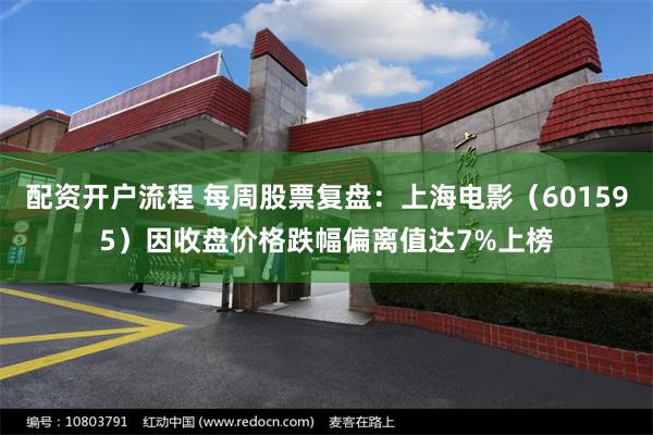 配资开户流程 每周股票复盘：上海电影（601595）因收盘价格跌幅偏离值达7%上榜