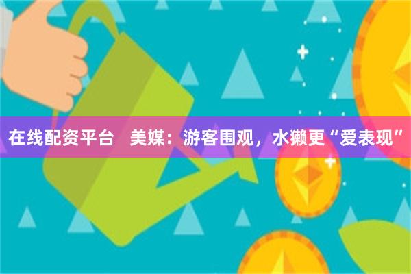 在线配资平台 美媒:游客围观,水獭更“爱表现”