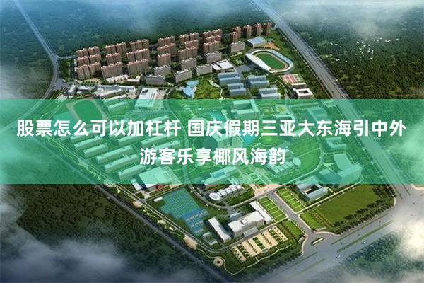 股票怎么可以加杠杆 国庆假期三亚大东海引中外游客乐享椰风海韵