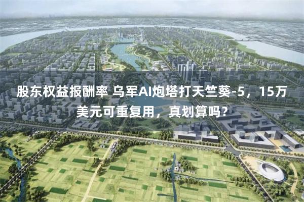 股东权益报酬率 乌军AI炮塔打天竺葵-5，15万美元可重复用，真划算吗？
