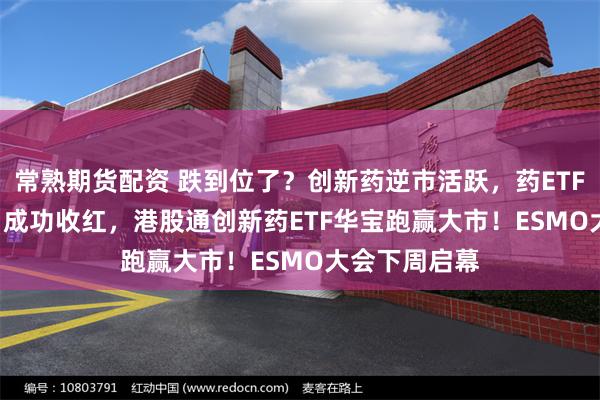 常熟期货配资 跌到位了？创新药逆市活跃，药ETF（562050）成功收红，港股通创新药ETF华宝跑赢大市！ESMO大会下周启幕